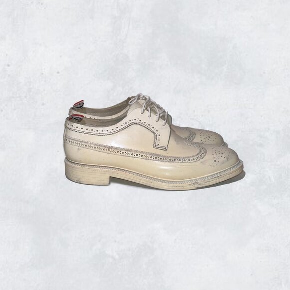 Thom Browne  Longwing Mens White Rubber Brogue Sz 9/ UE 42 main image 7